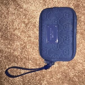 Michael Kors Navy Wristlet